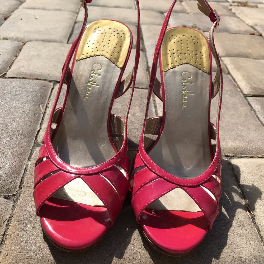 Cole Haan Nike Air red heels